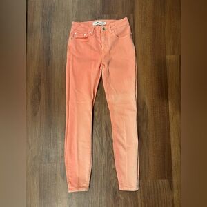 Vineyard vines Peachy pink high rise skinny jeans